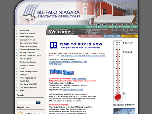 Visit Buffalo Niagara Association of Realtors's website