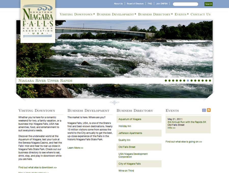 Visit Downtown Niagara Falls Business Association, Inc. (DNFBA)'s website