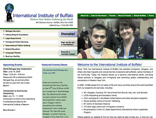 Visit International Institute of Buffalo's website
