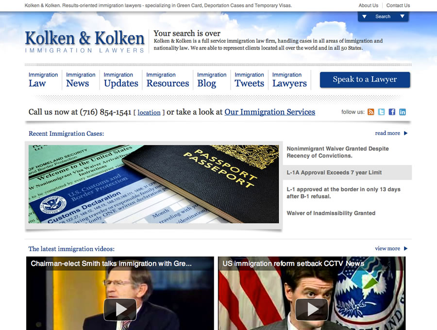 Visit Kolken and Kolken Immigration Lawyers's website