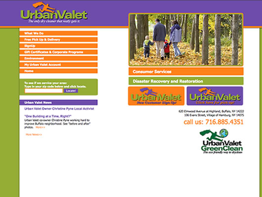 Visit Urban Valet's website
