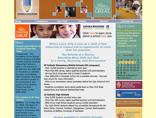 Visit Western New York Catholic Schools's website