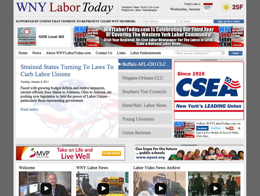 Visit WNY Labor Today's website