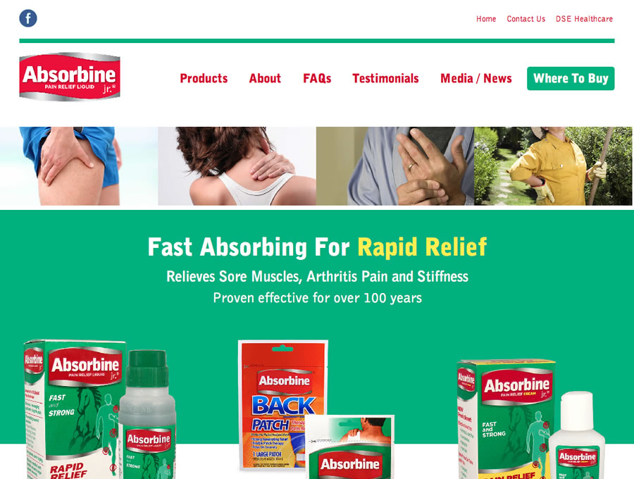 Visit Absorbine Jr.'s website