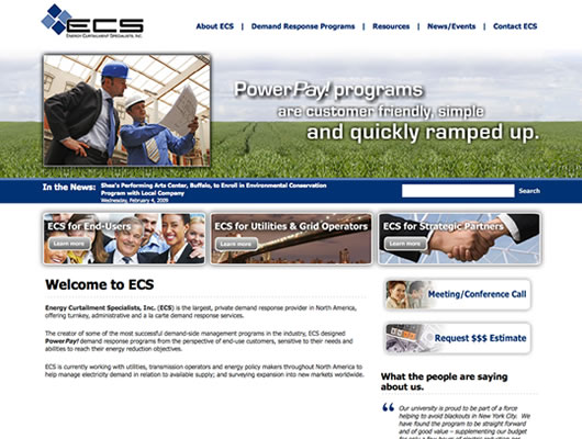 Visit Energy Curtailment Specialists's website